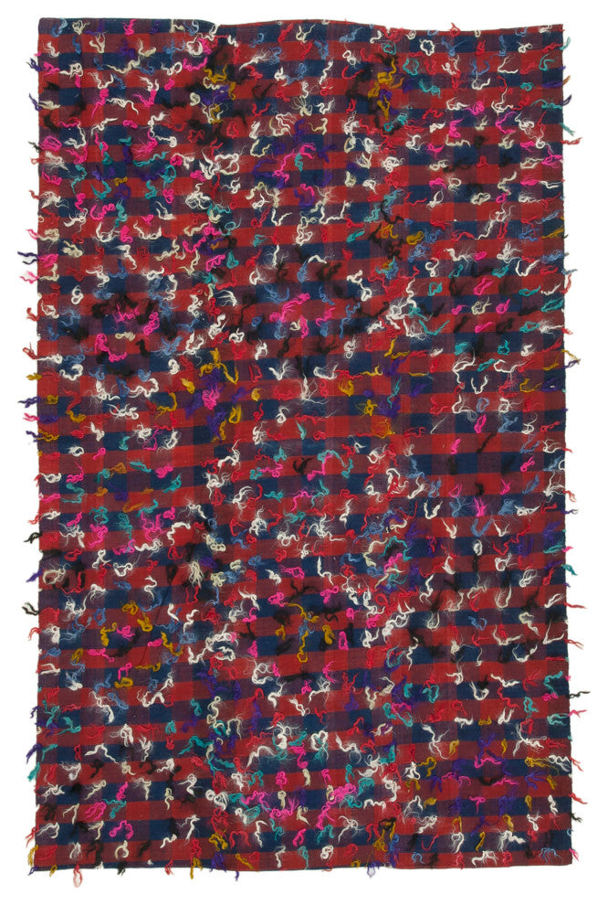 Rug N Carpet - Hand-knotted Turkish 6' 2'' x 9' 8'' One-of-a-Kind Kilim Rug
