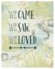"Map Sentiments III" Digital Paper Print by Katie Pertiet, 18"x22"