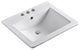 21" Single Sink Ceramic Top