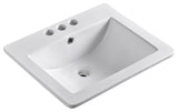 21" Single Sink Ceramic Top
