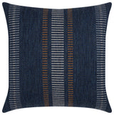 Journey Indigo Indoor/Outdoor Performance Pillow, 20"x20"