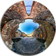 Mont Sainte Odile Little Planet, Landscape Round Wall Art, 36"