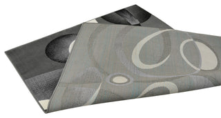Modern Accent Rug, Gray, 10'5"x7'6"