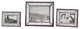 Uttermost 18567 Daria Antique Mirror Photo Frames S/3
