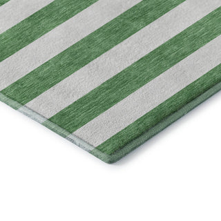 Premium Machine Washable Mayfield AMF528 Green 8' x 10' Rug