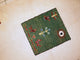 Handmade vintage Persian Gabbeh rug 4.6' x 7' ( 140cm x 215cm ) 1960