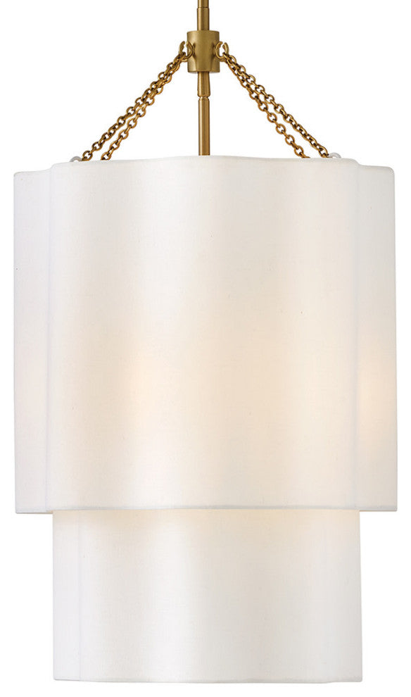 Hinkley Gwen Large Pendant, Lacquered Brass