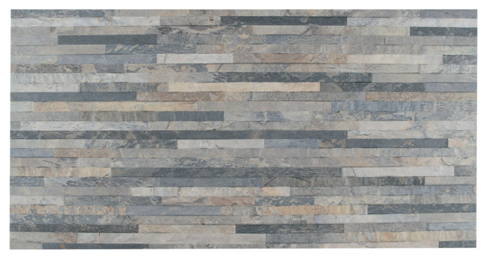 Muro Ardesia Porcelain Wall Tile, Gris