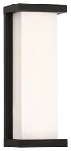 Case 14" LED Outdoor Wall Sconce 3000K, Black