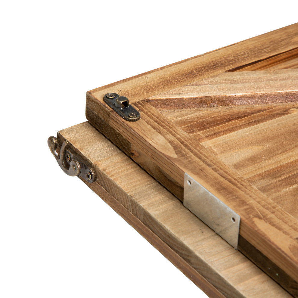 Natural Wooden Tree Collar, 26"Lx26"W