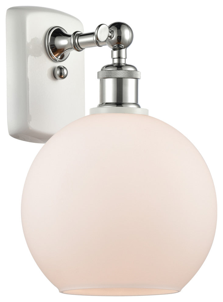 Innovations Lighting 516-1W-WPC-G121-8 Athens 1 Light 8" Sconce