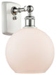 Innovations Lighting 516-1W-WPC-G121-8 Athens 1 Light 8" Sconce