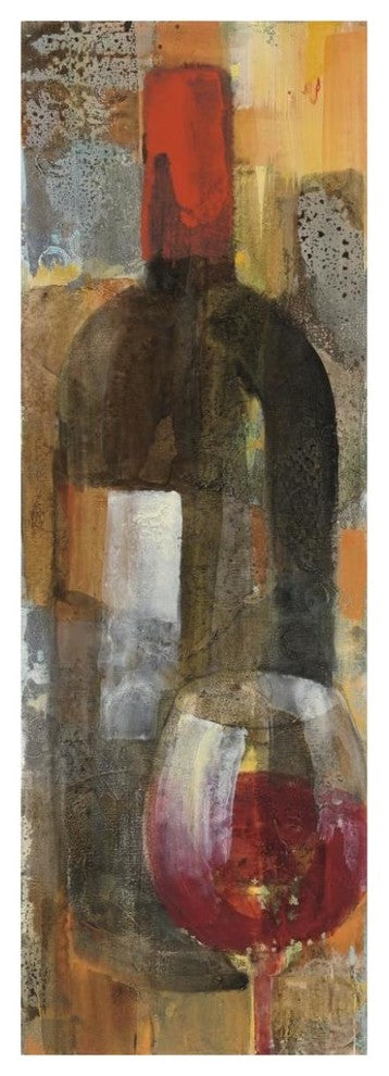 "Festa I" Digital Paper Print by Albena Hristova, 26"x74"