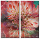 Painted Petals XXIX Canvas Wall Art, 16"x16 2-Panels