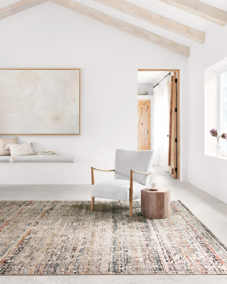 Theia Rug, Taupe and Multi, Taupe/Multi, 1'6"x1'6" Sample