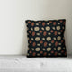 Brown Nut Assortment Outdoor Throw Pillow, 16"x16"