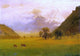 Albert Bierstadt Rhone Valley, 18"x27" Wall Decal Print
