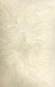 Tibetan Lamb Pillow, Creamy Natural, 20"