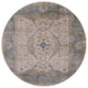 Ahgly Company Indoor Round Mid-Century Modern Area Rugs, 5' Round