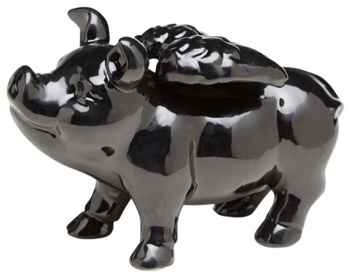Flying Pig, Black
