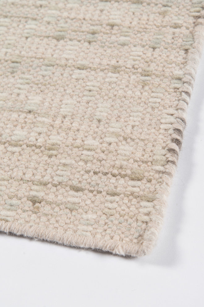 Erin Gates by Momeni Dartmouth Bartlett Beige Hand Made Wool Area Rug 5'x8'