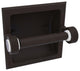 Pacific Grove Recessed Toilet Paper Holder with Groovy Accent, Oil Rubbed Bronze