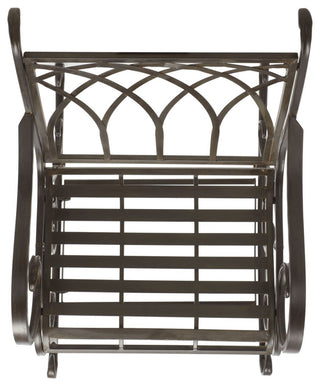 Safavieh Medrano Rocking Chair, Rustic Brown