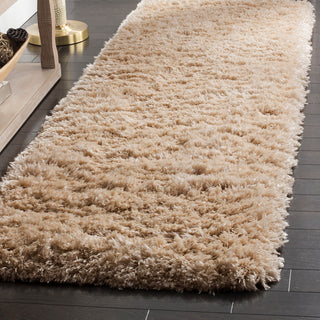Safavieh Polar Shag Psg800A Rug, Light Beige, 2'3"x8'