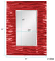 Zenith Mirror, Red