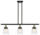 Innovations 916-3I-BAB-G513 3-Light Island Light, Black Antique Brass