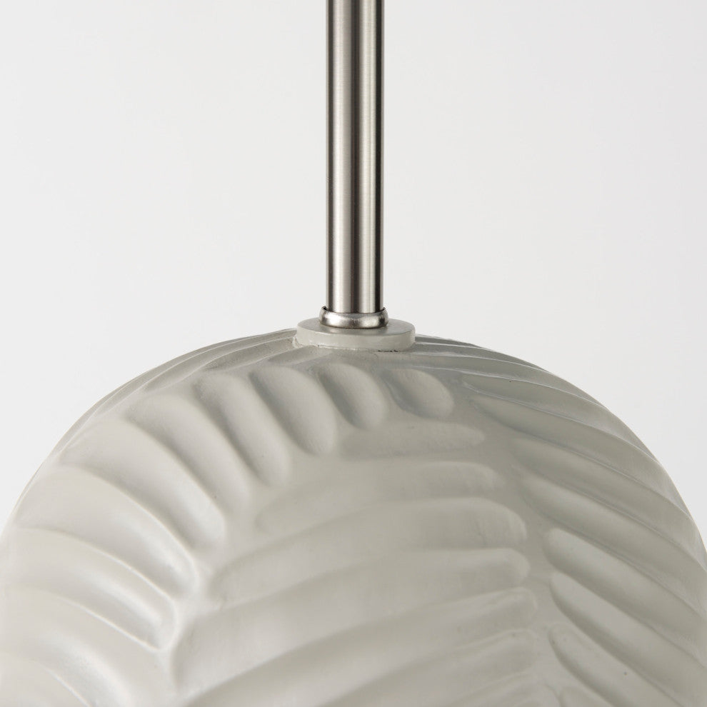 Quinn 19.0Lx19.0Wx24.6H Beige Base With Navy Fabric Shade Table Lamp