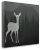 "Chalkboard Deer" By Tara Moss,Ready to Hang Giclee Print on Gallery Wrap Canvas