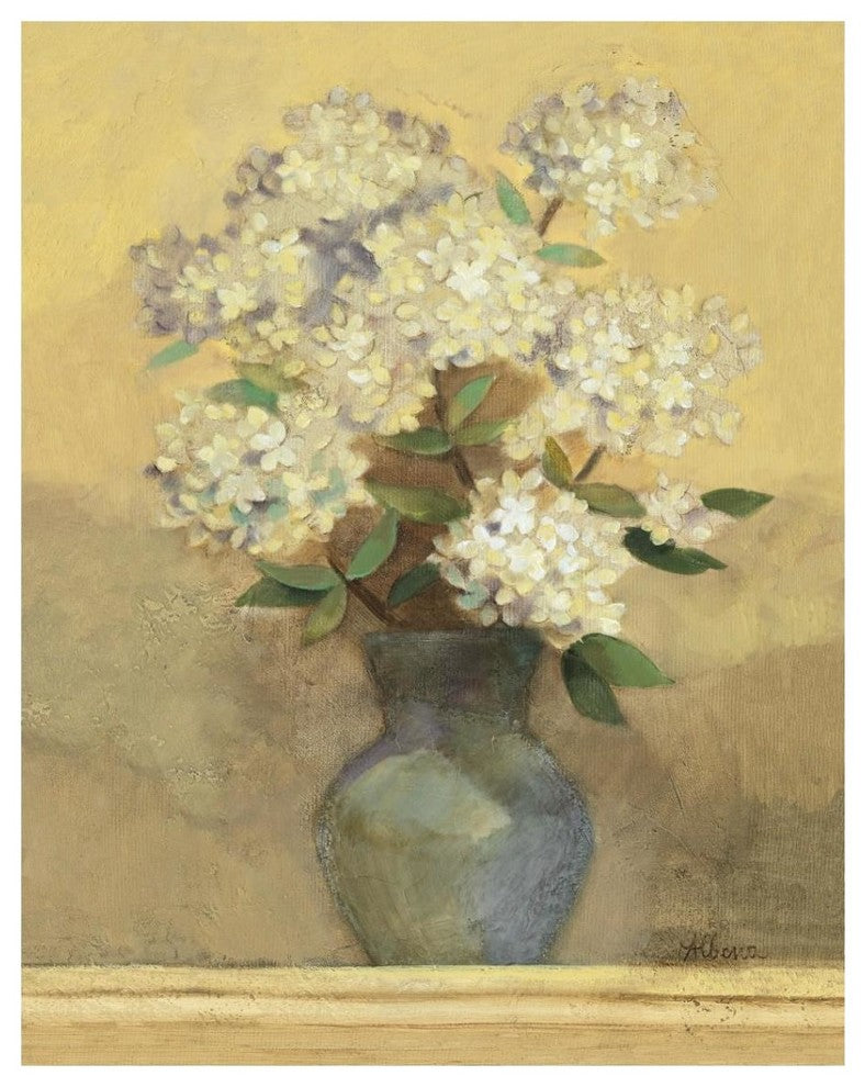 "Summer Hydrangea II Crop" Digital Paper Print by Albena Hristova, 30"x37"