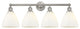 Innovations 616-4W-SN-GBD-751 4 Light Bath Vanity Light, Brushed Satin Nickel