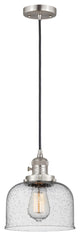 INNOVATIONS 201CSW-SN-G74-LED 1-Light Mini Pendant Brushed Satin Nickel