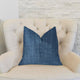 Blue Moon Blue Luxury Throw Pillow, 20"x26" Standard