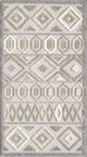 KAS Calla 6925 Grey Aztec Area Rug, 7'10" x 9'10"
