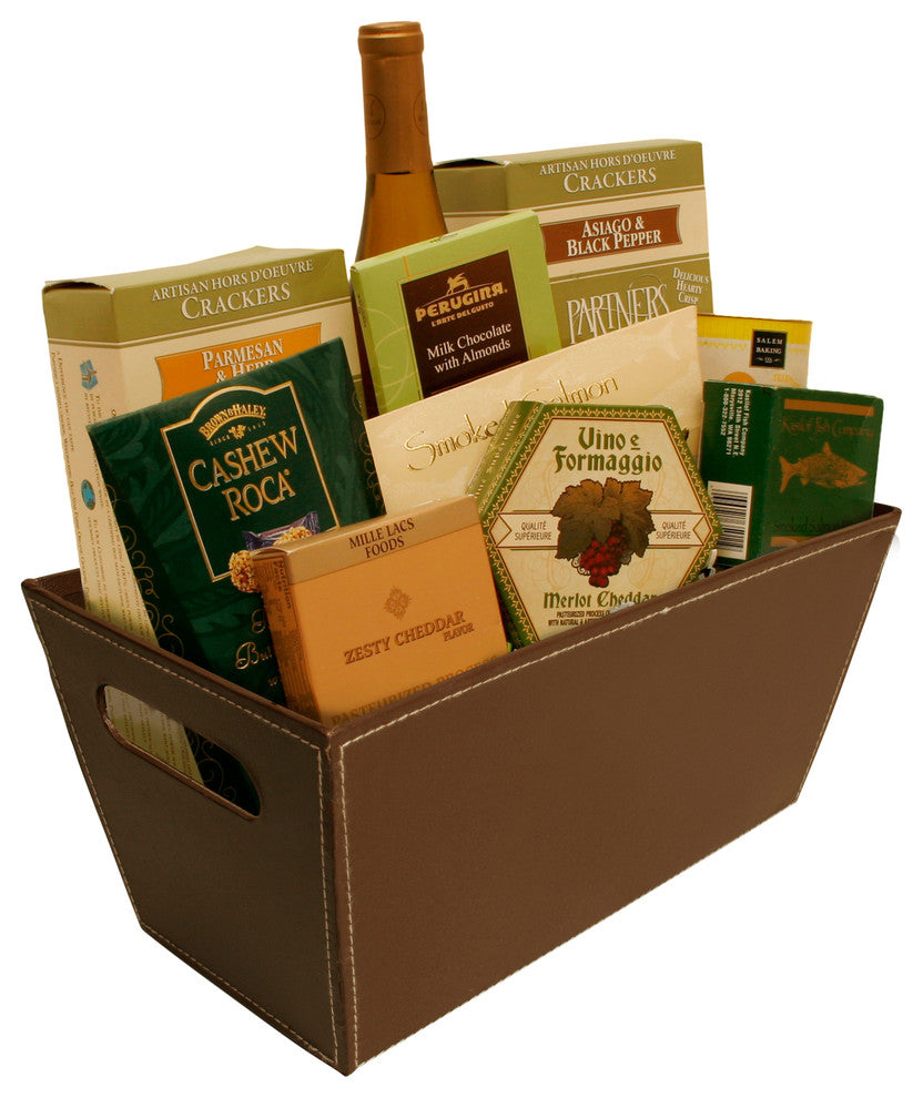 Brown Paperboard Container