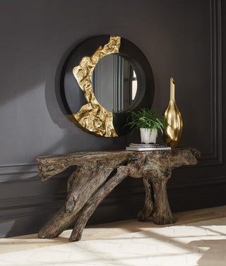 Mercury Mirror, Gold Leaf