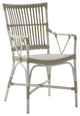 Piano Outdoor Dining Armchair - Dove White