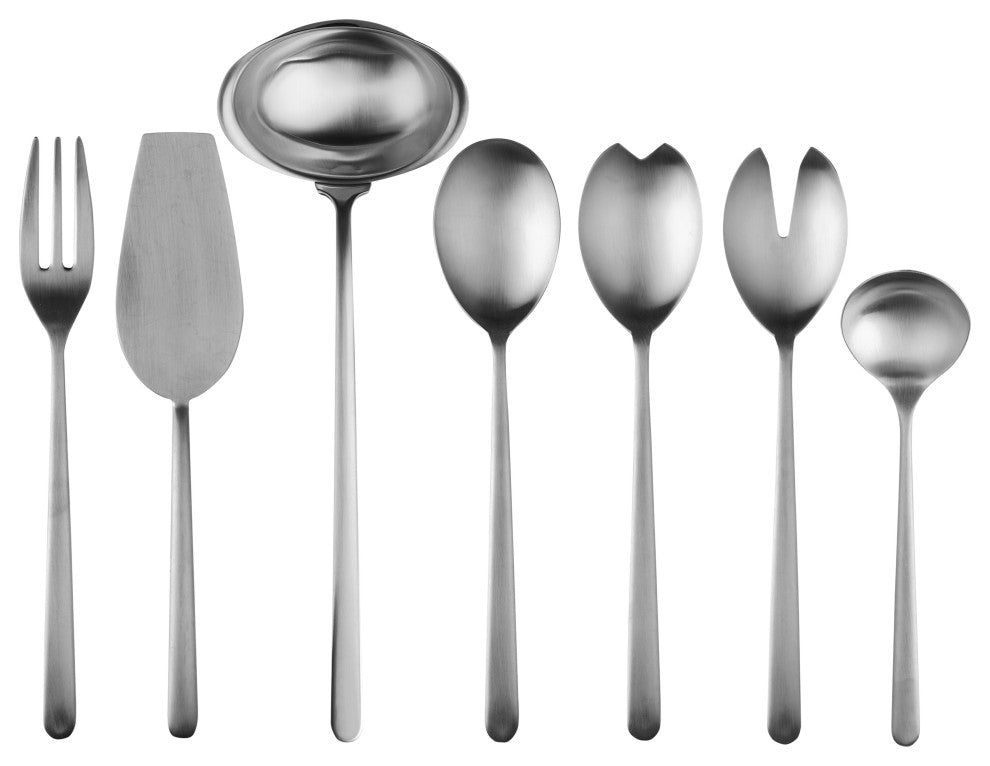 Linea Serving Set, Ice, 7 Pcs.