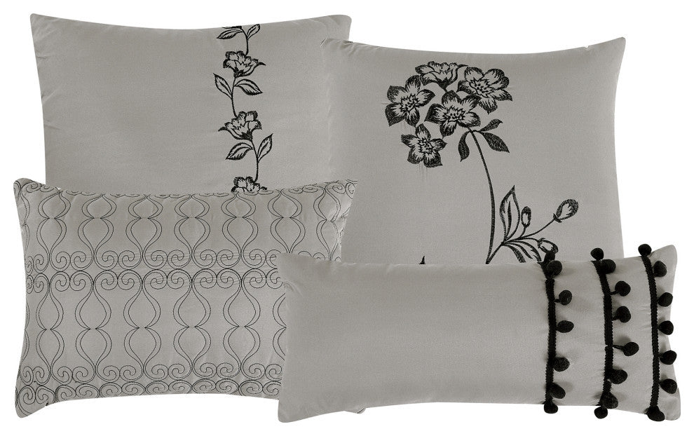 Denise 7-Piece Comforter Set, Queen