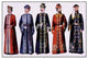 Odd Fellows: Men in Ornate Robes- Gallery Wrapped Canvas Art 28" x 42"