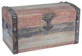 Small Wooden Storage Trunk