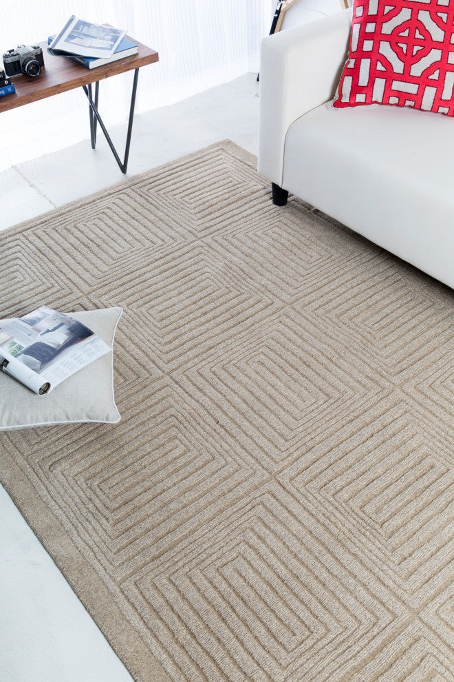 Surya Mystique M-64 8'x11' Rug, Taupe