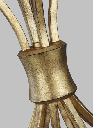 Westerly Medium Chandelier, Antique Gild