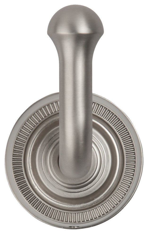 Sumner Street Home Hardware Minted Coat Hook, Satin Nickel