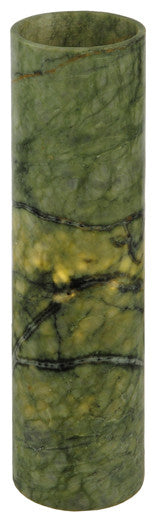 Meyda lighting 123469 4"W X 15.75"H Cylinder Jadestone Green Flat Candle Cover