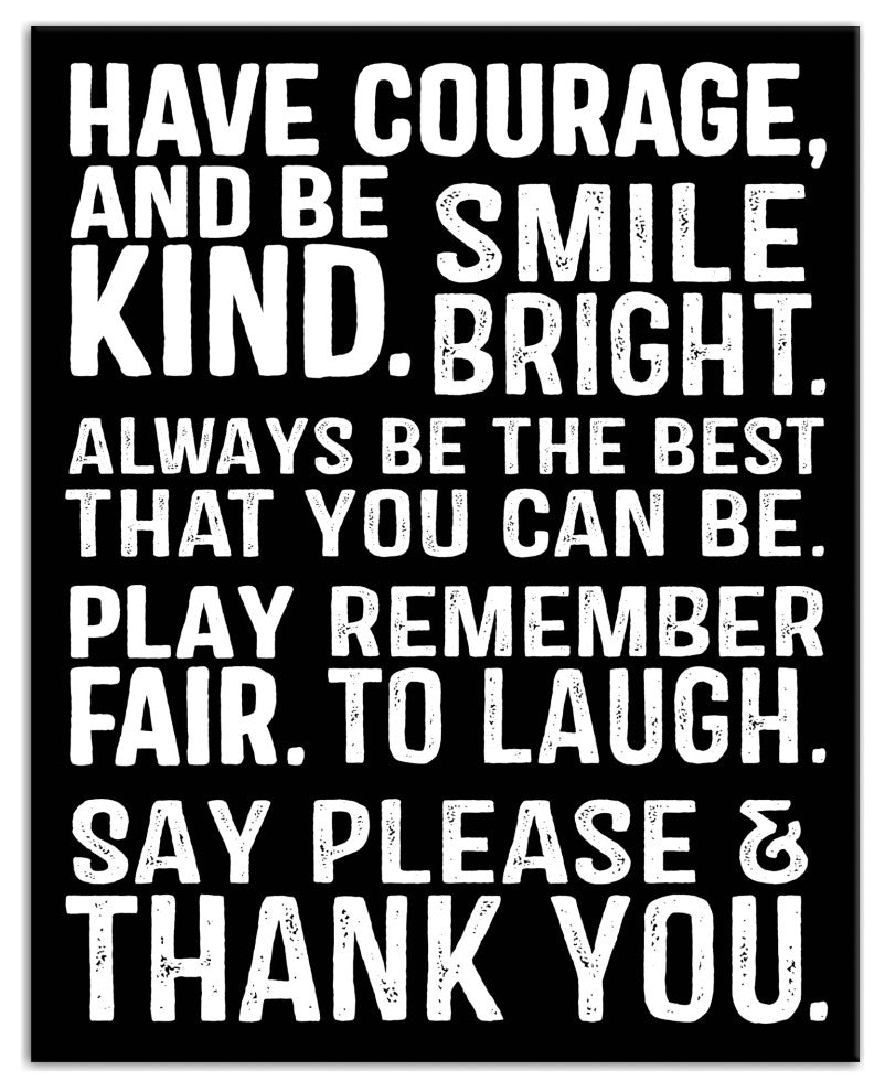 Awesome Words 16x20 Canvas Wall Art