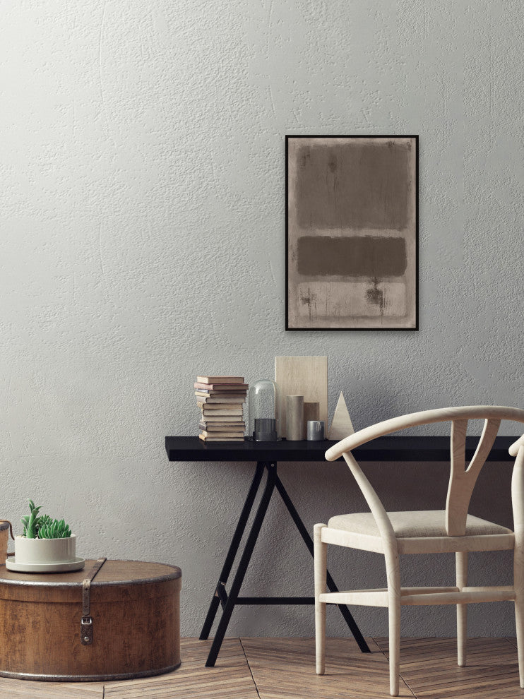 "Unpopular Decision" Floater Framed Painting Print on Canvas, 30x45